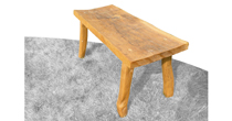 Oak & chestnut coffee table