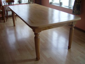 Chestnut dining table