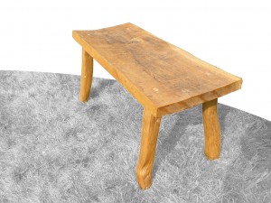 oak and chestnut coffee table